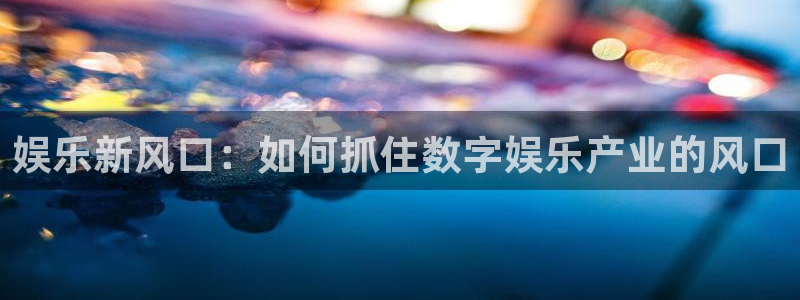 彩虹多多极速版免费安装：娱乐新风口：如何抓住数字娱乐产业的风口